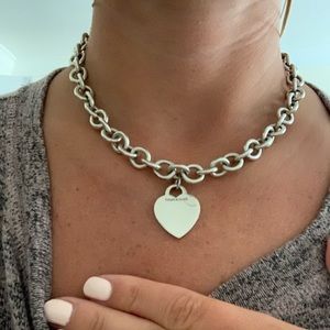 Tiffany & Co. Heart Tag Necklace